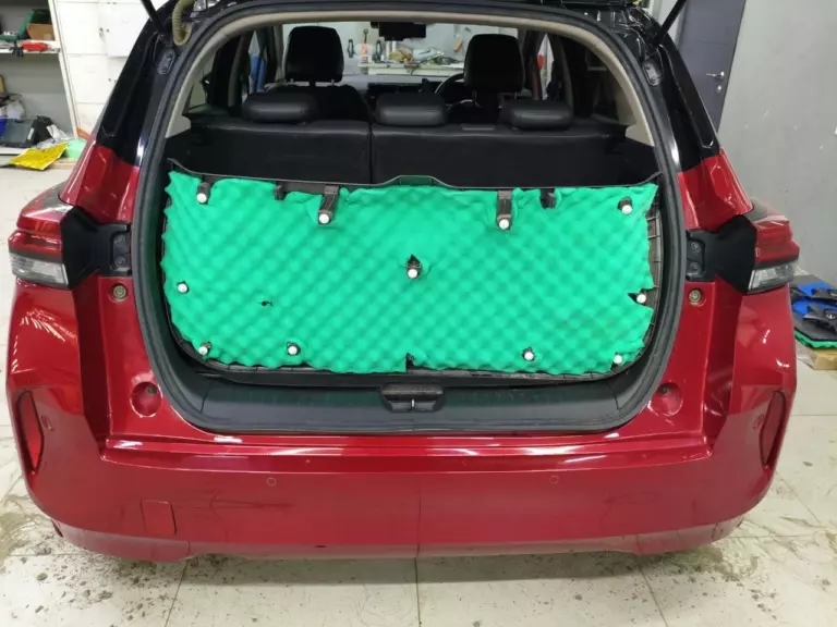 Шумоизоляция дверей Nissan Note-5
